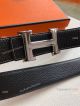 2018 Replica Hermes Double Sided Belt Black Belt (4)_th.jpg